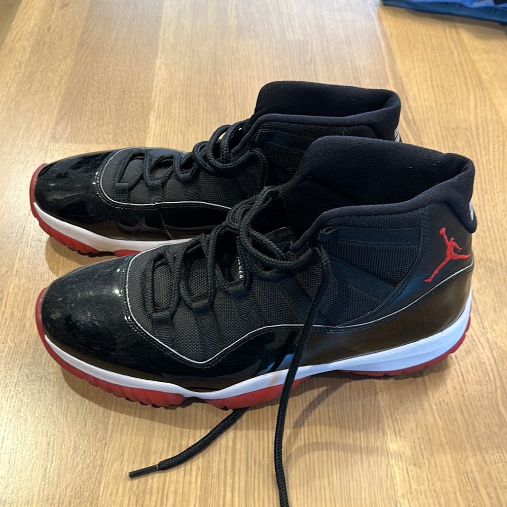 Jordan 11 BRED worn twice size 14 excellent condition